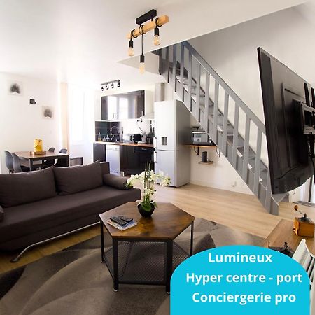 Triplex Lumineux A Cherbourg, Hyper Centre, 2 Pas Du Port & Vie Nocturne, Intendance Luxury Host Exterior photo